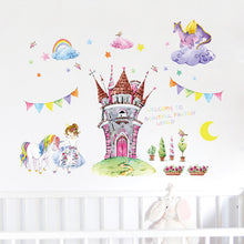 Load image into Gallery viewer, Wall Decals: Princess Castle (105*90cm) - 2 left