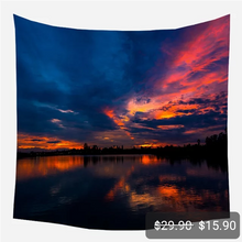 Load image into Gallery viewer, Tapestry : Sunrise Dark Blue - 130*150cm