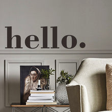 Load image into Gallery viewer, hello. - Wall art stickers NZ