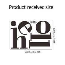 Load image into Gallery viewer, hello. - Wall art stickers NZ