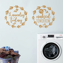 Load image into Gallery viewer, Laundry room wall decals