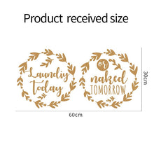 Load image into Gallery viewer, Laundry room wall decals