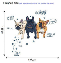 Load image into Gallery viewer, French Bulldog stickers