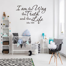 Load image into Gallery viewer, Bible verse wall sticker NZ