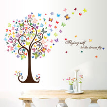 Load image into Gallery viewer, Wall Decals NZ: Butterfly Tree