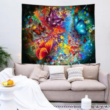 Load image into Gallery viewer, Tapestry : Colorful Butterflies (130×150 / 180×230cm)