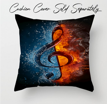 Load image into Gallery viewer, Tapestries & Wall Hangings NZ: Water & Fire Music Note - Printed