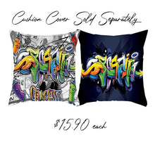 Load image into Gallery viewer, Tapestries & Wall Hangings NZ: Graffiti Style