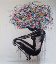 Load image into Gallery viewer, Tapestries & Wall Hangings NZ: Modern abstract beautiful girl