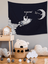 Load image into Gallery viewer, Tapestry : Astronaut Kids - Printed.