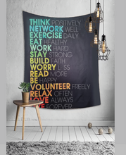 Load image into Gallery viewer, Tapestries & Wall Hangings NZ: Motivational and Inspiring wording