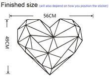 Load image into Gallery viewer, Wall Decals: Heart (49*56cm) - 2 left
