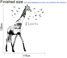 Load image into Gallery viewer, Wall Decals: Giraffe Full (128*119cm) - now $19.90
