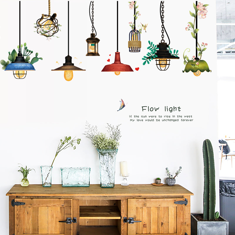 Wall Decals: Lights colour (65*157cm)