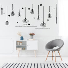 Load image into Gallery viewer, Wall Decals: Lights black (97*226cm)
