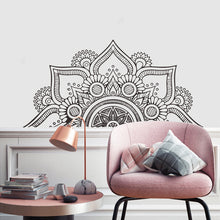 Load image into Gallery viewer, Wall Decals: Mandala Half Black nr2 - starts from $19.90
