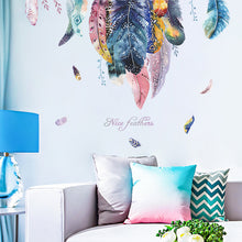 Load image into Gallery viewer, Wall Decals: Hanging Feathers (91*100cm) - now $25.90
