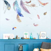 Load image into Gallery viewer, Wall Decals: Feathers colour (80*140cm) - now $19.90
