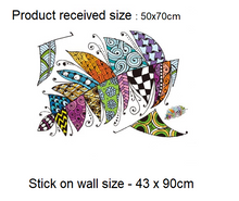 Load image into Gallery viewer, Wall Decals: Bright Feather (43*90cm)
