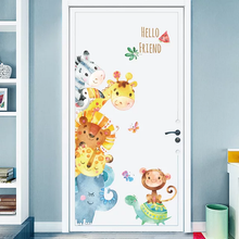 Load image into Gallery viewer, Wall Decals: Peeking Animals (80*120cm) - now $19.90
