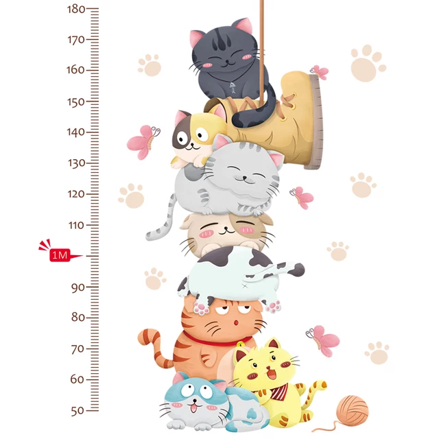 Wall Decals: Height Growth Chart (75*140cm)
