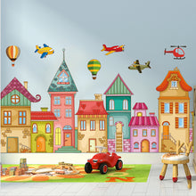 Load image into Gallery viewer, Wall Decals: Little Town Wall Banner (45*143cm) - now $24.90
