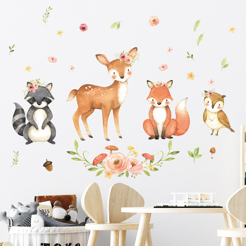 Wall Decals: Forest Animals (63*82cm)