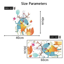 Load image into Gallery viewer, Wall Decals: Forest Animals (40*49cm) - now $15.90
