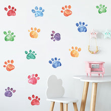 Load image into Gallery viewer, Wall Decals: Paw Prints (60*30cm)
