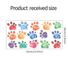 Load image into Gallery viewer, Wall Decals: Paw Prints (60*30cm)
