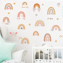 Load image into Gallery viewer, Wall Decals: Rainbows (55*30cm) - 1 left
