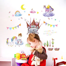Load image into Gallery viewer, Wall Decals: Princess Castle (105*90cm) - 2 left
