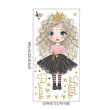 Load image into Gallery viewer, Wall Decal : Little Princess Black (58*55cm).
