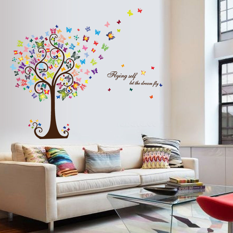 Wall Decals : Butterfly Tree (98*130cm).
