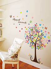 Load image into Gallery viewer, Wall Decals : Butterfly Tree (98*130cm).
