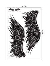 Load image into Gallery viewer, Wall Decals: Wings Black - 1 left
