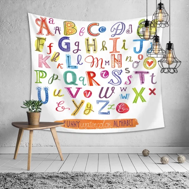 Tapestry : ABC (130×150cm)