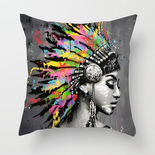 Load image into Gallery viewer, Cushion Cover: Native American
