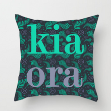 Load image into Gallery viewer, Cushion Cover: Kia Ora (1 left)
