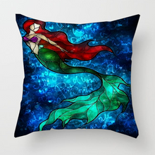 Load image into Gallery viewer, Cushion Cover: Mermaid (now $8.50)
