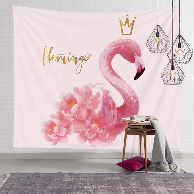 Tapestry : Flamingo 2 (130×150cm)