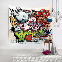 Load image into Gallery viewer, Tapestry : Graffiti 3 (130×150 / 150×200 / 230×300cm)
