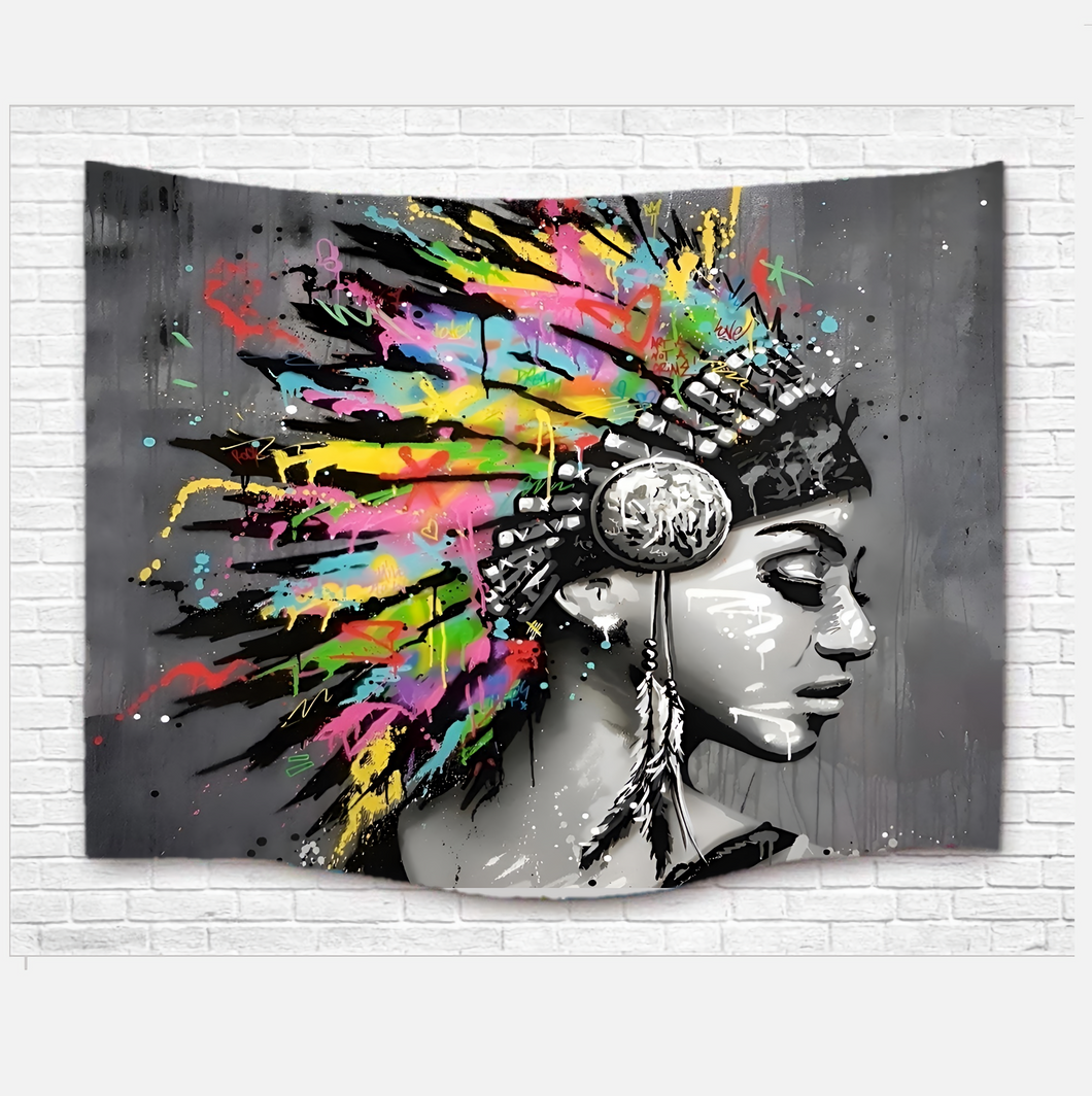 Tapestry : Native American (150×200cm)