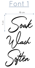 Load image into Gallery viewer, Labels : Laundry x 3

