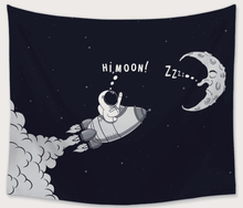 Load image into Gallery viewer, Tapestry : Astronaut Kids - Printed.
