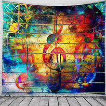Load image into Gallery viewer, Tapestry : Graffiti Music (130×150 / 150×200 / 180×230cm)
