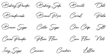Load image into Gallery viewer, Labels : Medium size - 20 or 30 (2.5 cm high)
