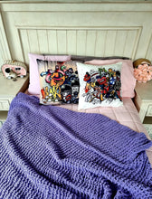 Load image into Gallery viewer, Cushion Cover: Graffiti D
