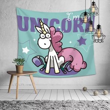 Load image into Gallery viewer, Tapestry : Unicorn - 130×150cm

