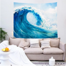 Load image into Gallery viewer, Tapestry : Wave Blue - Printed
